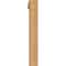 Ekena Millwork Thorton Block Smooth Bracket w/ Offset Brace, Western Red Cedar, 5 1/2"W x 32"D x 40"H BKT0604X32X40THR05SWR - alternate 3